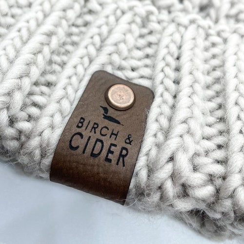 Custom Faux Leather Tags Standard 3 X 0.85 NO Etsy