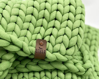 Chunky Knit Blanket Tags // XL Tags // Custom No Sew Faux Leather// 1&quot;x 4.5&quot; // Chicago Screw Rivet Knit Tags // Business Labels // Hat Tag