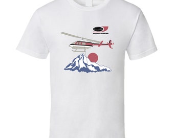 T-shirt de service aérien d'hélicoptère de film Dynamite de Napoleon