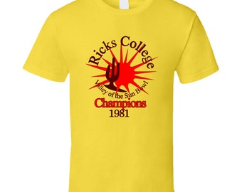 Ricks College Meister 1981 Napoleon Dynamite Film T-Shirt