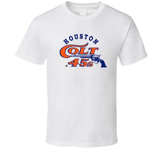 Buy Houston Colt 45s Retro Logo Baseball Fan T Shirt Online in India 