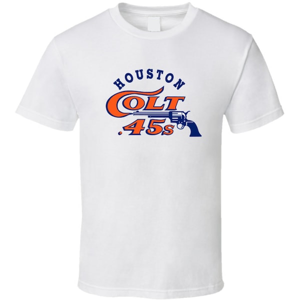 Houston Colt 45s Retro Logo Baseball Fan T Shirt