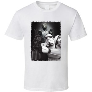 Star Wars Darth Vader Storm Troopers Hans Solo Selfie Funny T Shirt