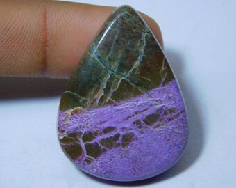 100/% Natural Stichtite Cabochon Hand Polish Loose stone Amazing Quality Designer Gemstone Semi Precious Oval Shape Stone 36 X 25 mm
