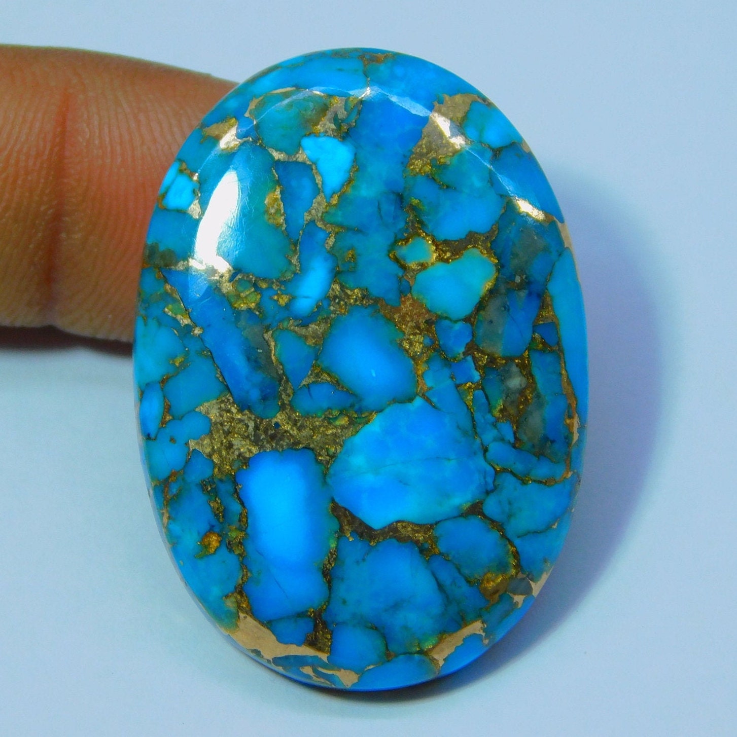 100 Top Quality Blue Copper Turquoise Gemstone Jewelry making Etsy