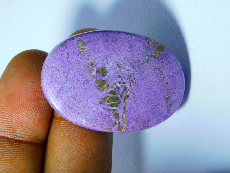 100/% Natural Stichtite Cabochon Hand Polish Loose stone Amazing Quality Designer Gemstone Semi Precious Oval Shape Stone 36 X 25 mm