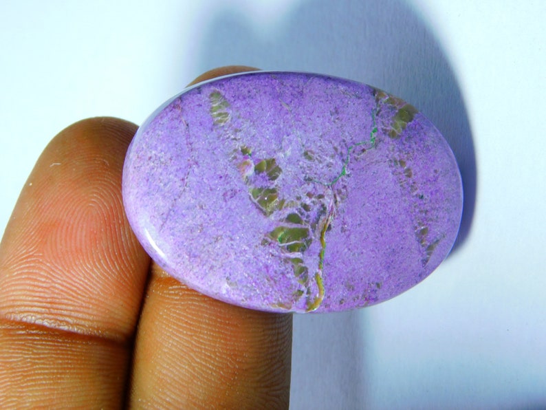 100/% Natural Stichtite Cabochon Hand Polish Loose stone Amazing Quality Designer Gemstone Semi Precious Oval Shape Stone 36 X 25 mm
