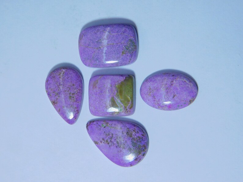 100/% Natural Stichtite Cabochon Hand Polish Loose stone Amazing Quality Designer Gemstone Semi Precious Oval Shape Stone 36 X 25 mm