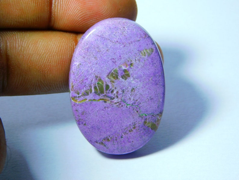 100/% Natural Stichtite Cabochon Hand Polish Loose stone Amazing Quality Designer Gemstone Semi Precious Oval Shape Stone 36 X 25 mm