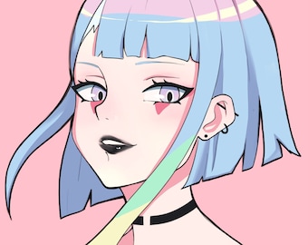 Lucy Cyberpunk Edgerunners Imprimir