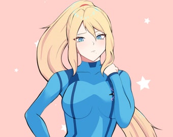 Zero Suit Samus Stampa