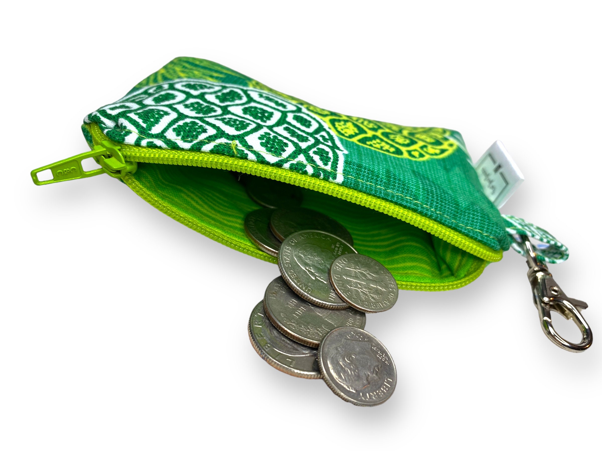 Zipper Coin Purse Etsy