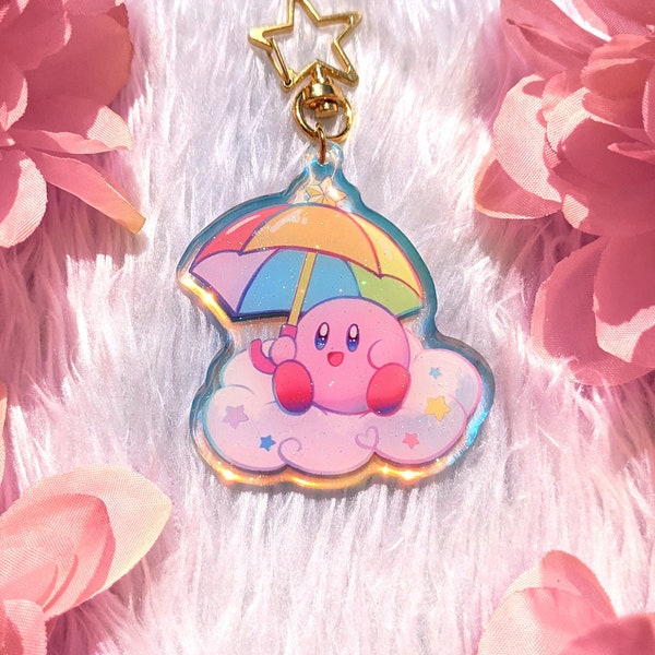 Iriserende paraplu Kirby acryl bedel! Ver. 2