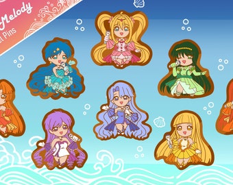 Mermaid Melody - Enamel Pins [IN STOCK]