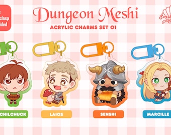 Dungeon Meshi Acrylic Charms - Set 01