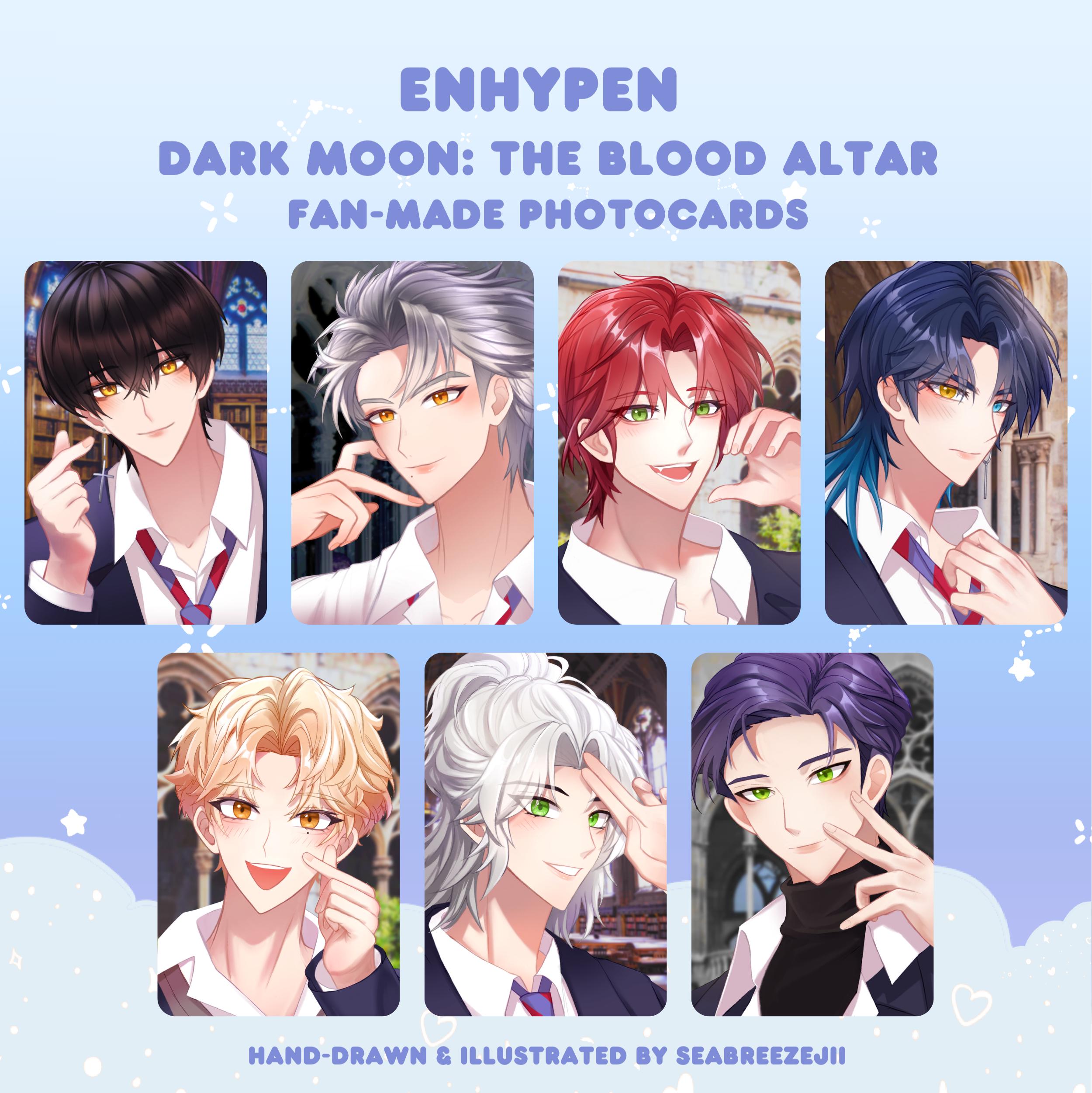 Enhypen Dark Moon Photocards - Etsy