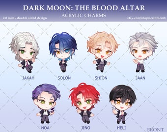 Dark Moon: The Blood Altar - Acrylic Charms