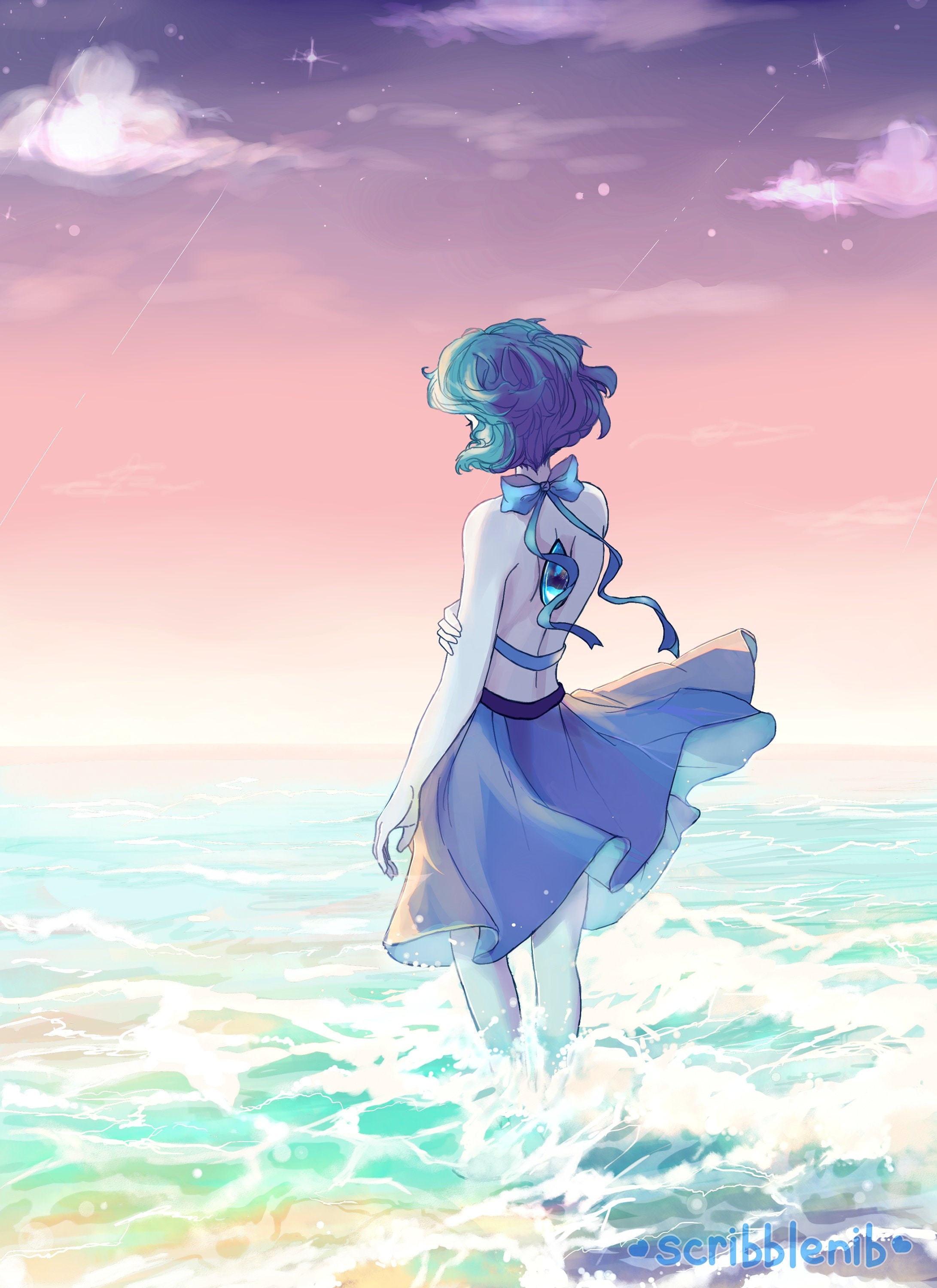 Steven Universe Lapis Lazuli Fan Art