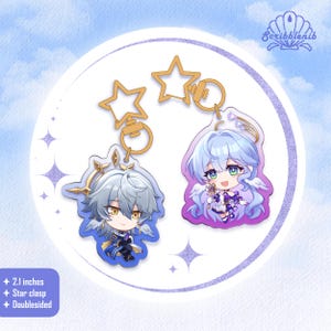 Robin & Sunday - Honkai Star Rail Acrylic Charms