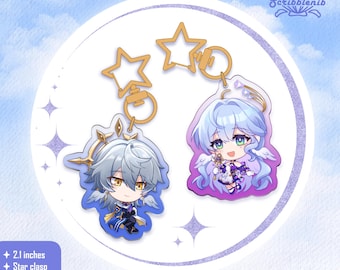 Robin & Sunday - Honkai Star Rail Acrylic Charms