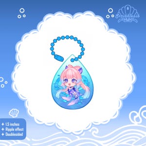 Kokomi - Water Ripple Acrylic Charm