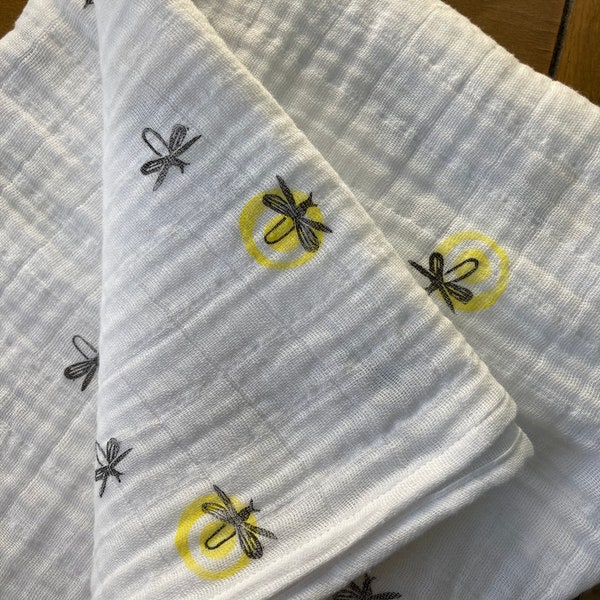 Firefly Baby Blanket, Lightning Bug Baby Shower Gift