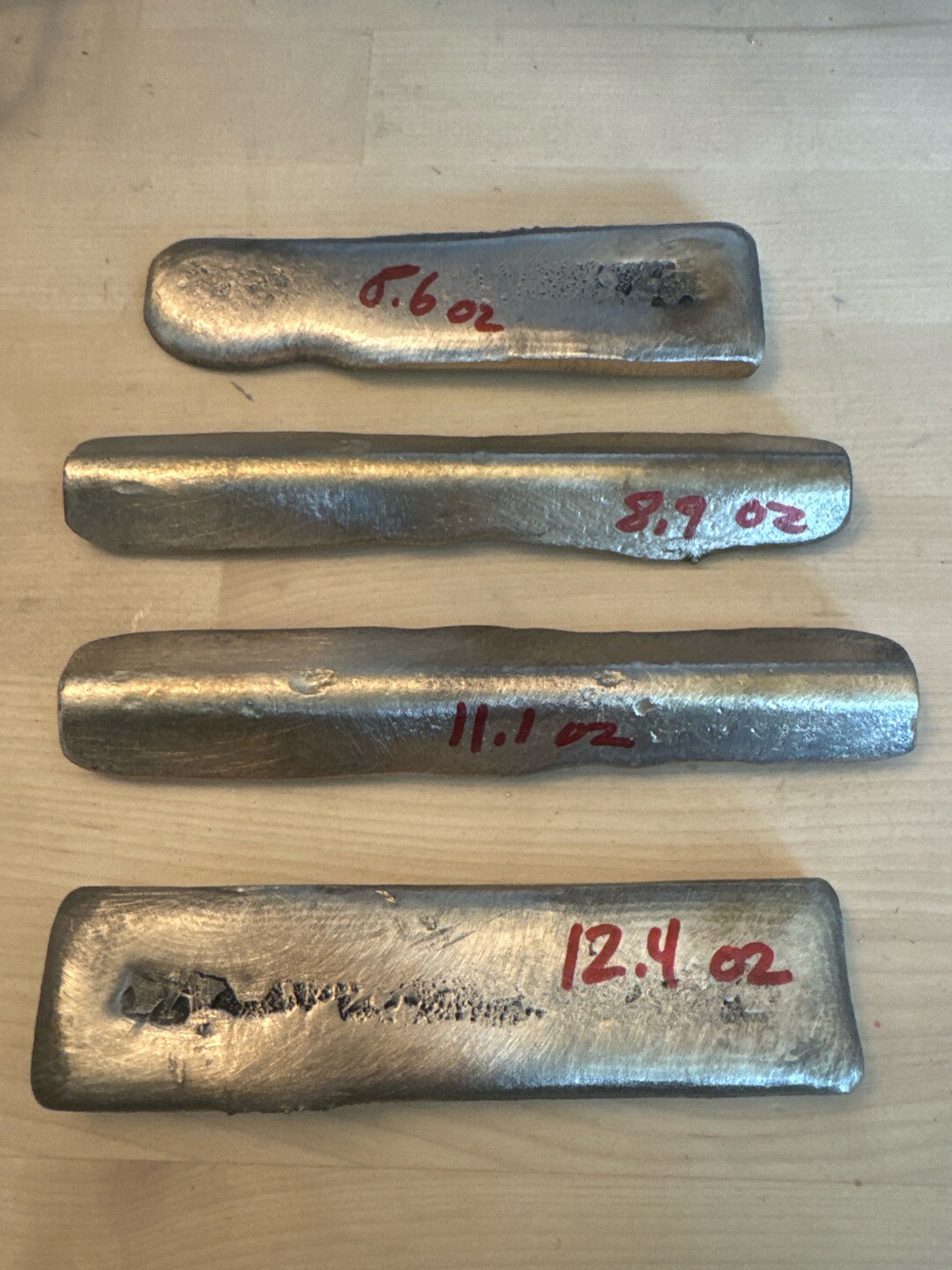 Silicon Bronze Ingots Small Size for 3kg Electric Furnace. Everdur Bronze Etsy