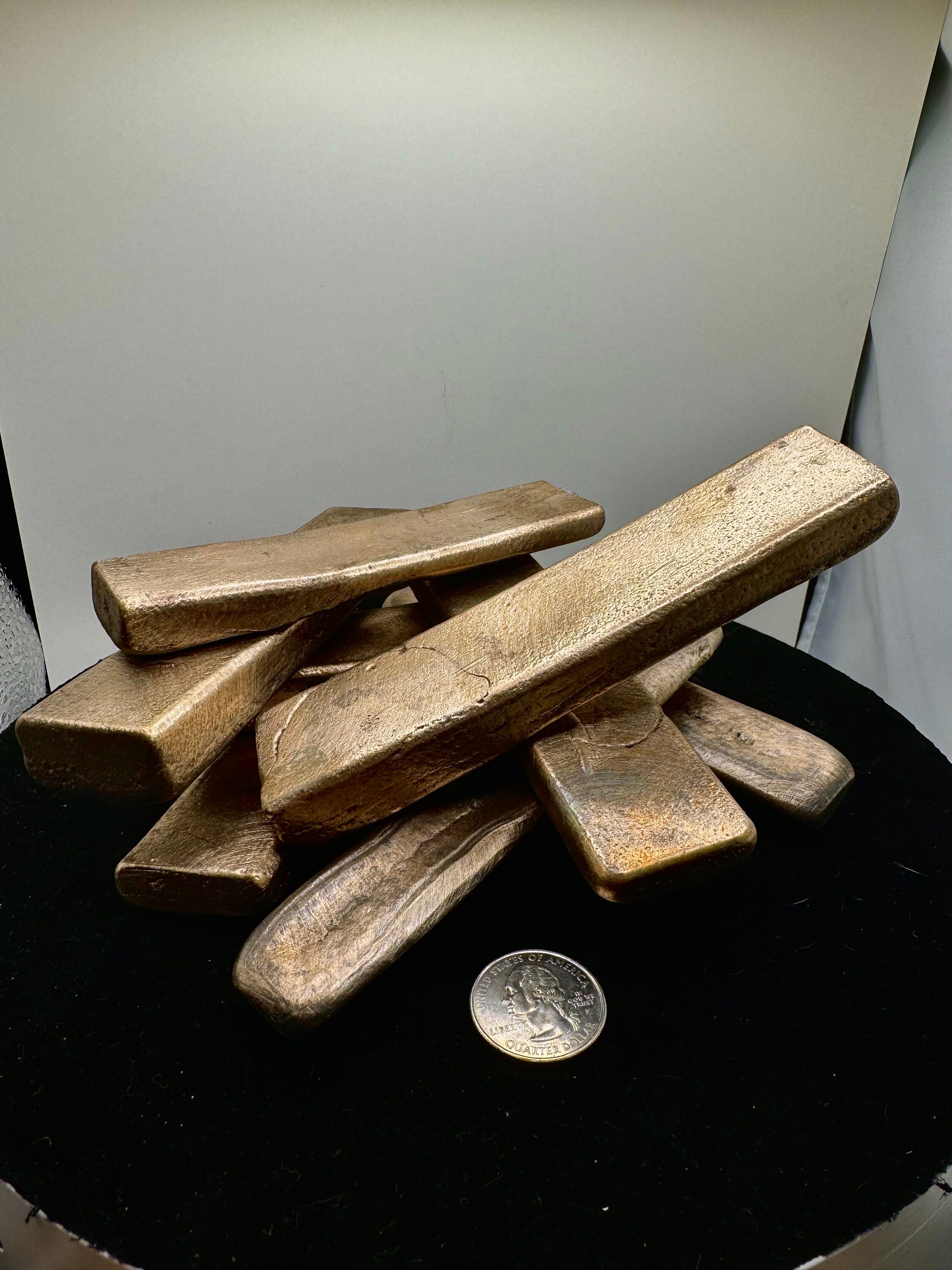 Silicon Bronze Ingots Small Size for 3kg Electric Furnace. Everdur Bronze Etsy