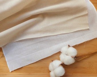 Sarashi cotton fabric 33.5cm wide fabric sold by the meter Sashiko fabric