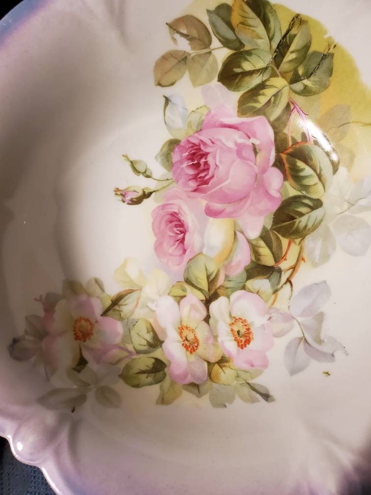 Vintage Rose Bowl Etsy