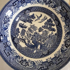 Churchill Blue Willow Cereal Bowl 6&quot;