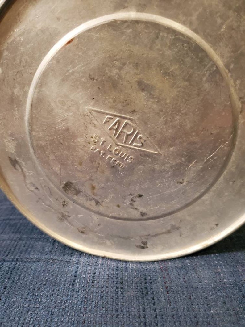 Vintage Thermos With Glass Tube Etsy