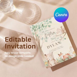 Invito facile da modificare, senza tempo, elegante per qualsiasi occasione