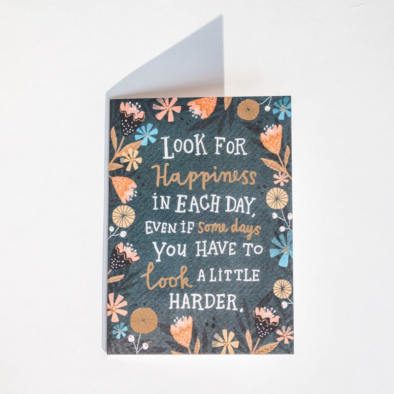 Happiness Greeting Card Etsy — free download