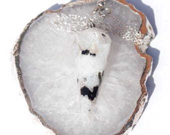 Silver Moonstone Pendulum