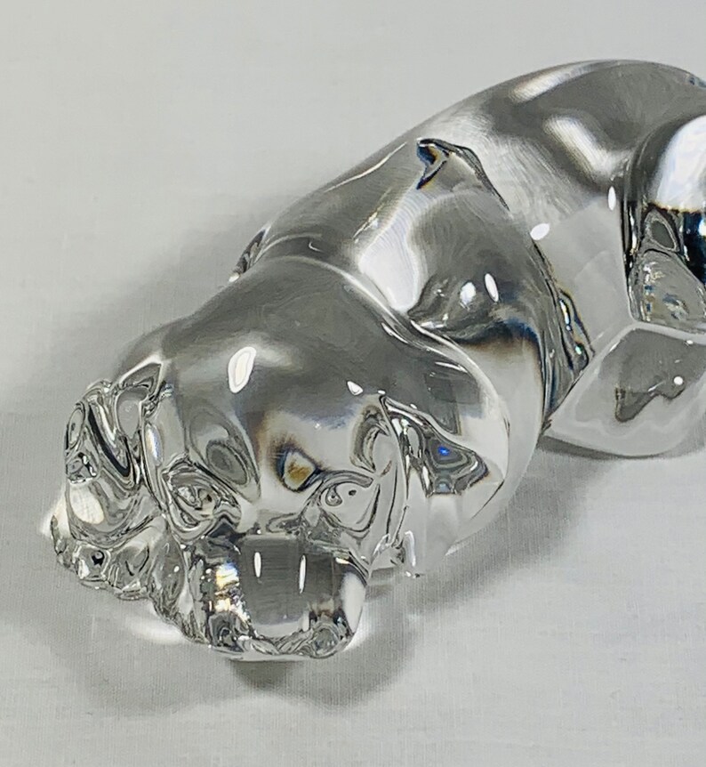 Vintage Princess House Pets Crystal Sleeping Puppy Dog West Etsy