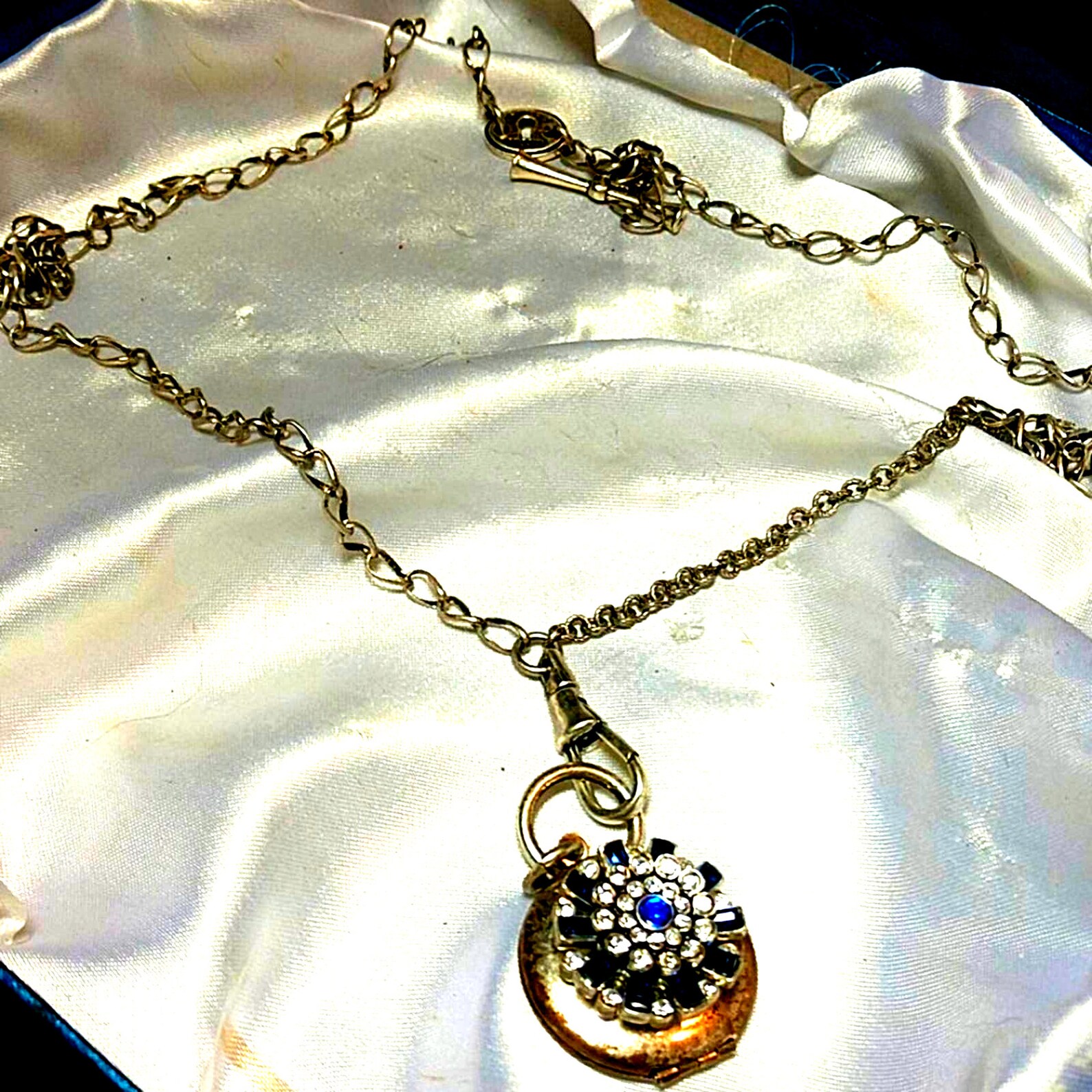 Very Vintage Sterling Silver Fossil Necklace Etsy UK