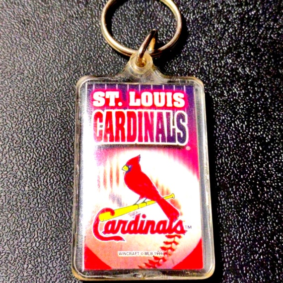 Buy St Louis Cardinals Baseball Leather Keychain Online in India 