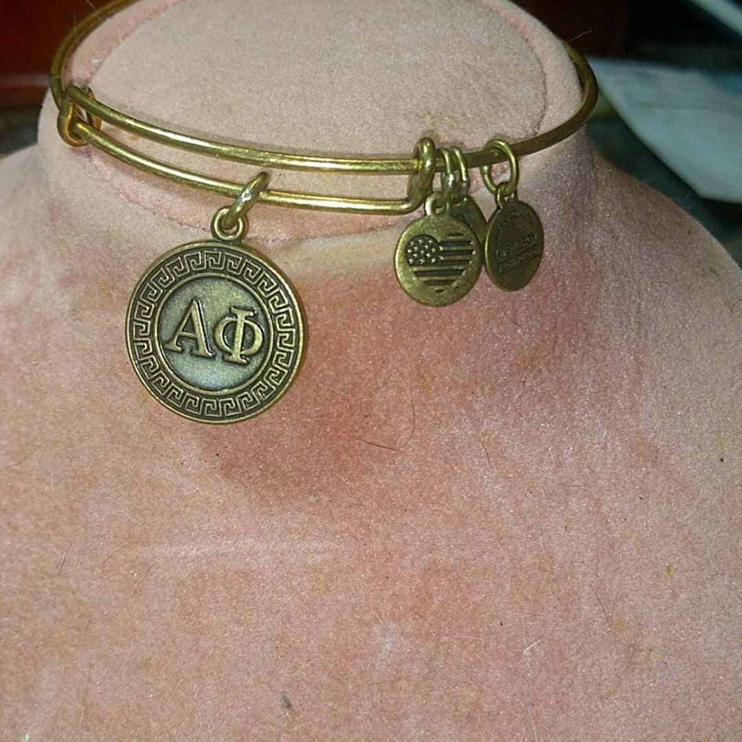 Alex and Ani Sorority Bracelet Etsy