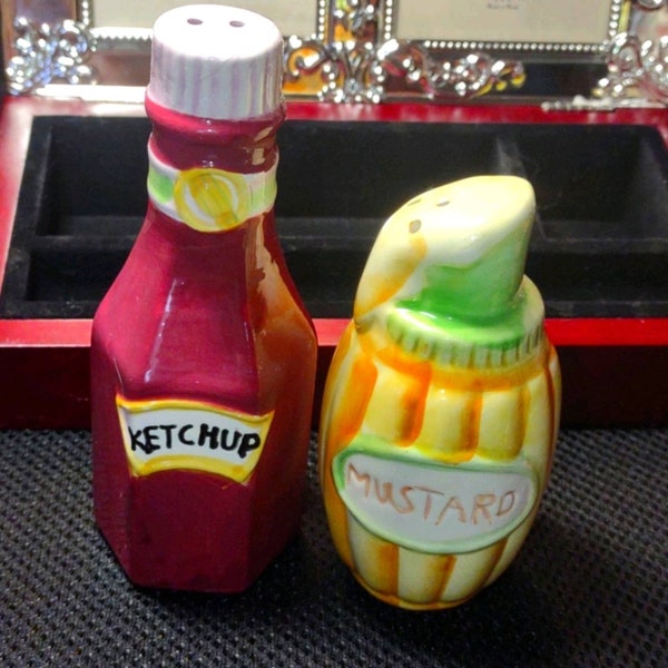 Salt Pepper Mustard Etsy