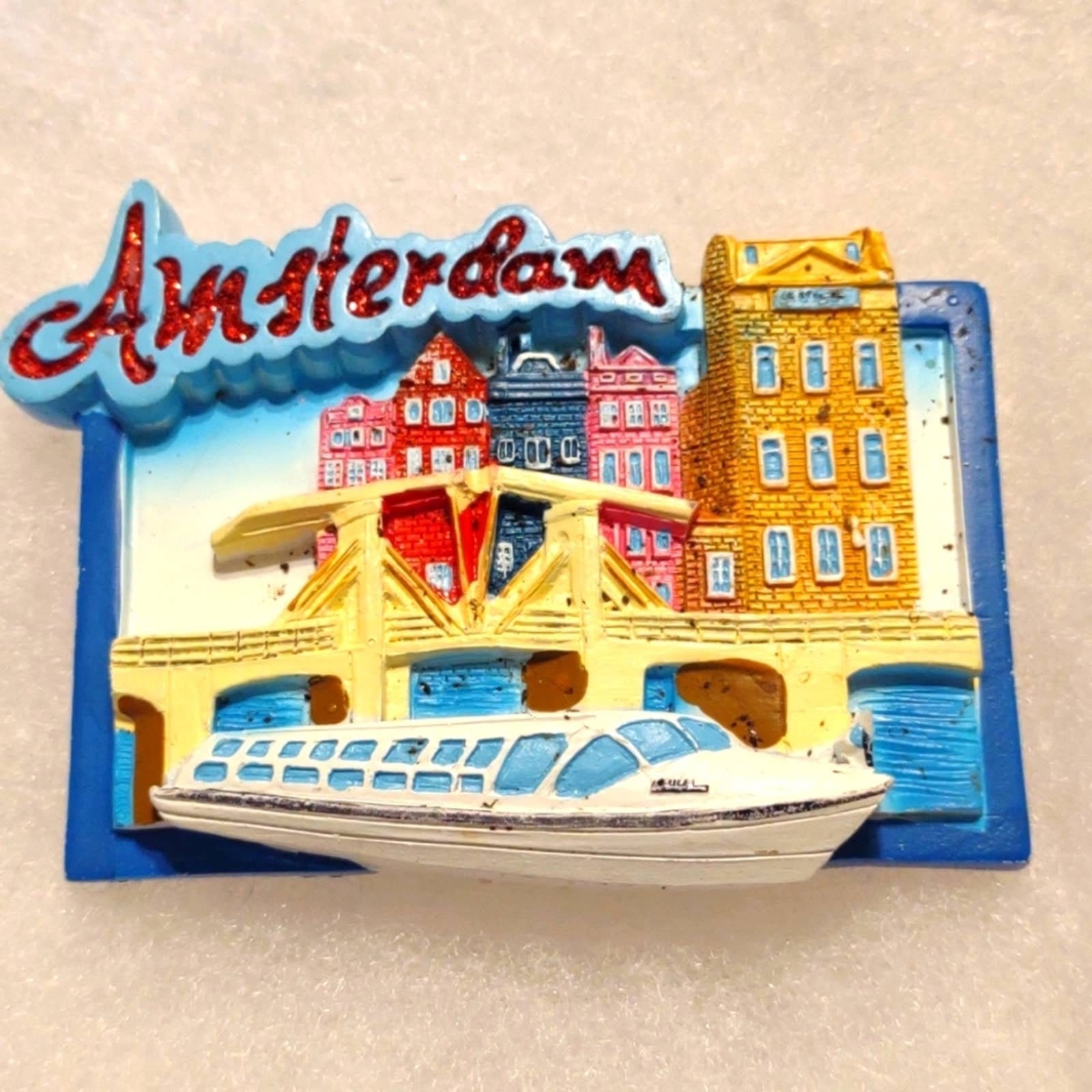 Vintage Amsterdam Refrigerator Etsy UK