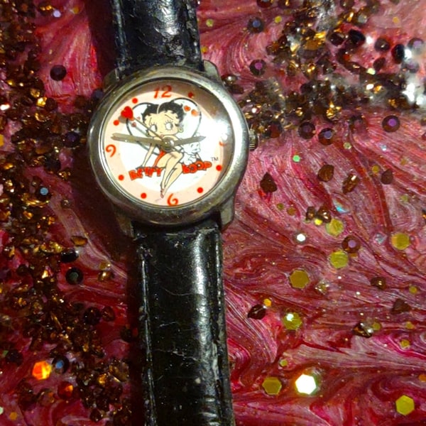 Reloj Betty Boop Vintage ~ ¡Realmente LINDO!