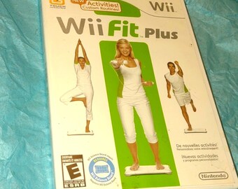 Nintendo~Wii fit Plus~fitness Plus fun