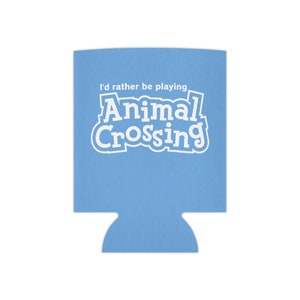 I&#39;d rather be playing ACNH Can Cooler Koozie
