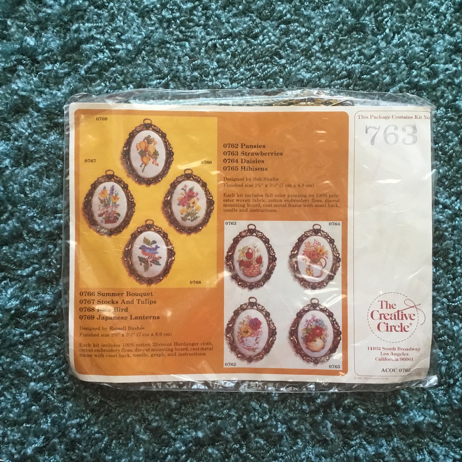 EMBROIDERY Creative Circle Miniature Embroidery Kit 763 Etsy UK