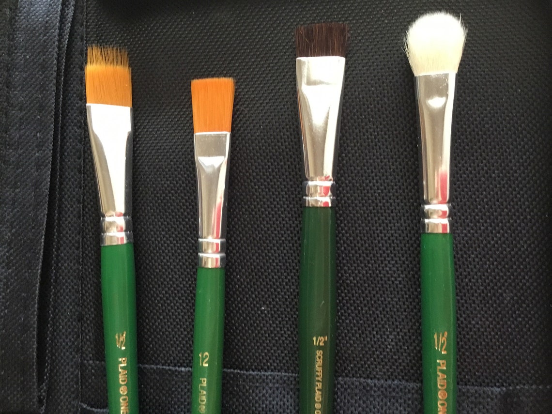 One Stroke Paint Brushes Set of 8 SPECIALTY BRUSHES Etsy