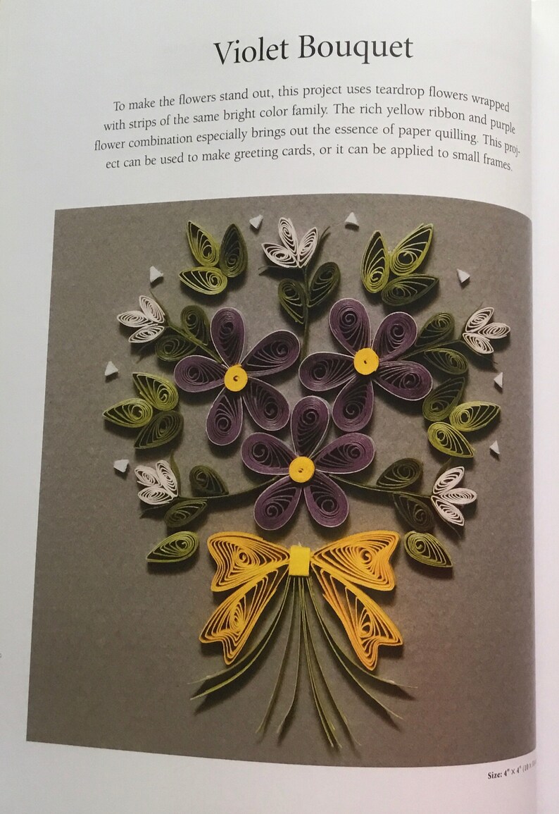 QUILLING PAPER QUILLING Book Etsy