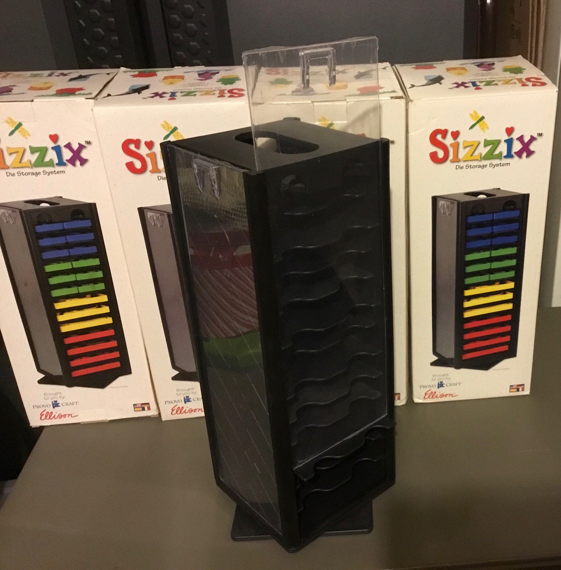 Sizzix 4 Storage Cases For Original Dies Each One Holds up to Etsy