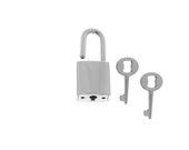 Padlock, Small Padlock with Keys - 2 count (Silver, Gold, Gunmetal, Antique Brass)