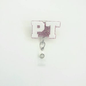 PT Badge Reel | Physical Therapist Gift | Interchangeable Badge Reel